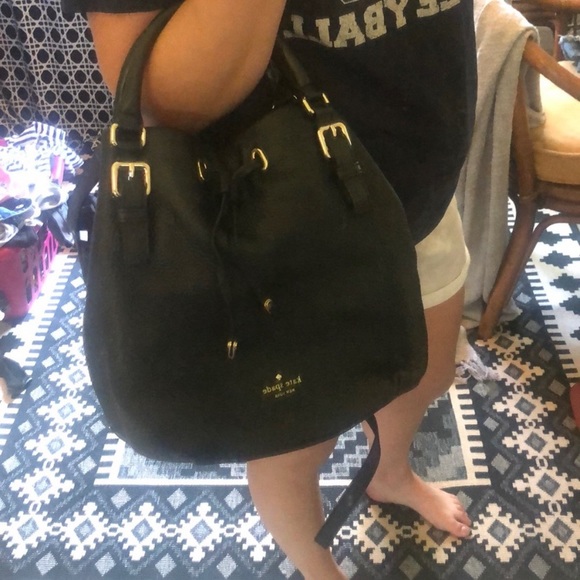 Gorgeous black Kate Spade Bucket Bag - Picture 5 of 5